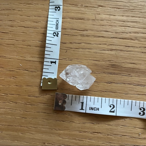 Double Terminated Twin Herkimer Diamond Crystal - Picture 17 of 17